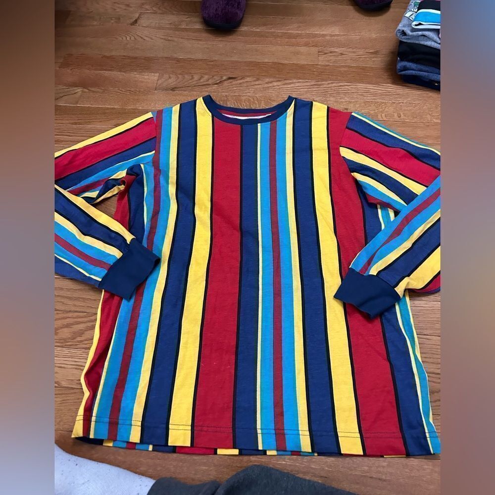 Fresh Prince of Belair Striped Long Sleeve Tshirt
